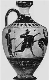 LEKYTHOS (ATHENIAN, BLACK-FIGURE)
