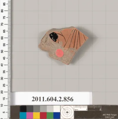 Terracotta fragment of a bell-krater (bowl for mixing wine and water)