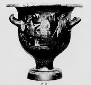 KRATER, BELL (SOUTH ITALIAN, APULIAN, RED-FIGURE)