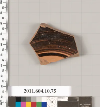 Terracotta fragment of a bowl