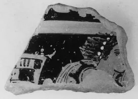 KRATER, BELL, FRAGMENT (ATHENIAN, RED-FIGURE)