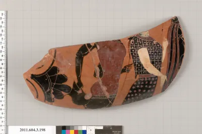 Terracotta fragment of a neck-amphora (jar)