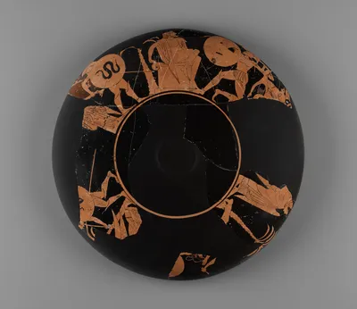 Fragmentary Attic Red-Figure Kylix