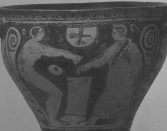 SKYPHOS (ATHENIAN, RED-FIGURE)