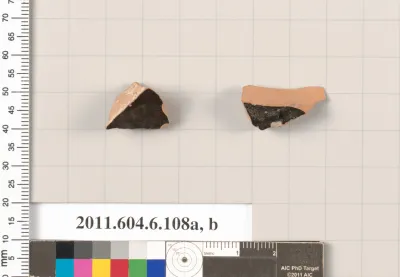Terracotta fragments of undetermined shapes