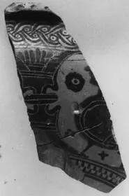 LEKANIS, FRAGMENT (ATHENIAN, BLACK-FIGURE)