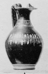 OINOCHOE (SOUTH ITALIAN, GNATHIAN, BLACK GLAZE)