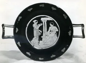 CUP, STEMLESS (ATHENIAN, RED-FIGURE)