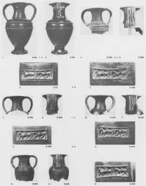 AMPHORA, BELLY (ETRUSCAN, BUCCHERO)