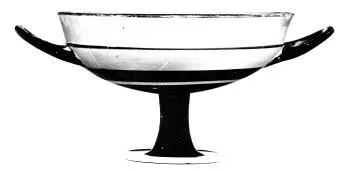 CUP, LITTLE MASTER LIP (ATHENIAN, BLACK-FIGURE)