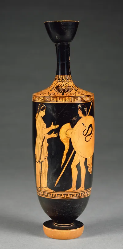 Attic Red-Figure Lekythos