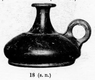 LEKYTHOS (SOUTH ITALIAN, GNATHIAN, BLACK GLAZE)