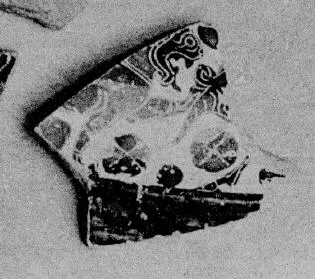 KRATER, COLUMN (?), FRAGMENT (EAST GREEK, OUTLINE)