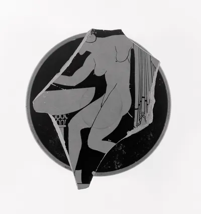 Attic Red-Figure Kylix Fragment