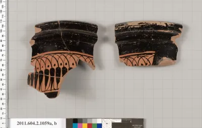 Terracotta fragments of a pelike (jar)