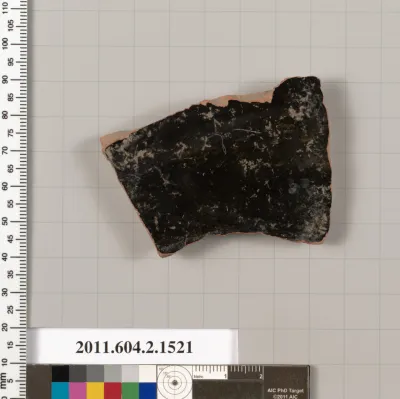 Terracotta fragment of a skyphos (deep drinking cup)