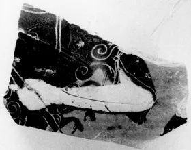 AMPHORA, NECK, FRAGMENT (ATHENIAN, BLACK-FIGURE)