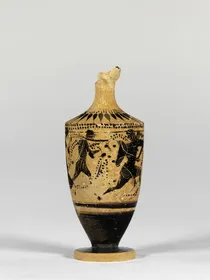 LEKYTHOS (ATHENIAN, BLACK-FIGURE)