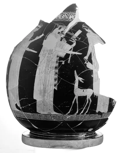 Two Fragmentary Attic Red-Figure Pelikai