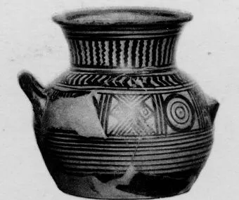 AMPHORA, NECK (BOEOTIAN)