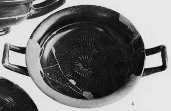 CUP (ATHENIAN, BLACK GLAZE)