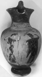 OINOCHOE (ATHENIAN, BLACK-FIGURE)