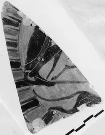 PLATE, FRAGMENTS (ATHENIAN, BLACK-FIGURE)