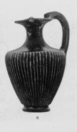 OINOCHOE (CALENIAN, BLACK GLAZE)