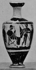 LEKYTHOS (ATHENIAN, BLACK-FIGURE)