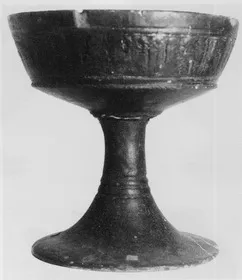 CHALICE (ETRUSCAN, BUCCHERO)