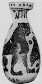 ALABASTRON (CORINTHIAN, BLACK-FIGURE)