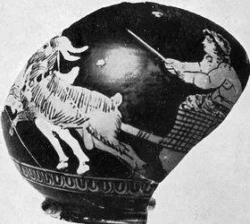 CHOUS, FRAGMENT (ATHENIAN, RED-FIGURE)