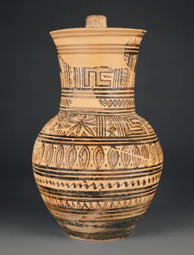 Attic Geometric Oinochoe