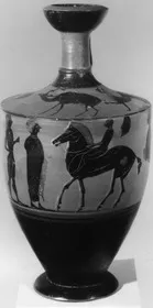 LEKYTHOS (ATHENIAN, BLACK-FIGURE)