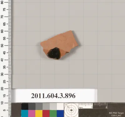 Terracotta fragment of a lekythos (oil flask)