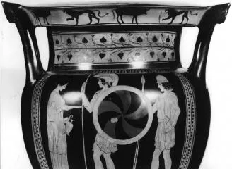 KRATER, COLUMN (ATHENIAN, RED-FIGURE)