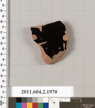 Terracotta fragment of a krater (bowl for mixing wine and water)?