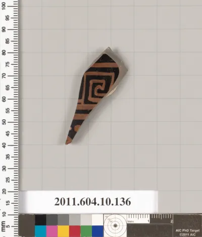 Terracotta fragment of an oinochoe (jug)?