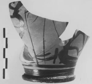 SKYPHOS, FRAGMENT (ATHENIAN, RED-FIGURE)