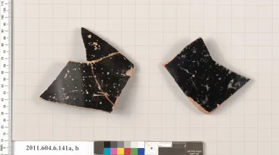 Terracotta fragments of open shapes