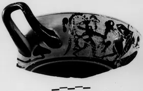 CUP, FRAGMENT (ATHENIAN, BLACK-FIGURE)