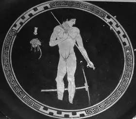 CUP B (ATHENIAN, RED-FIGURE)