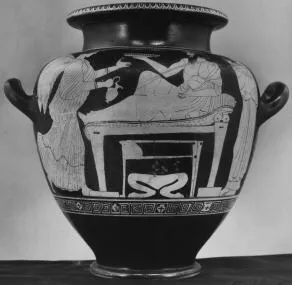 STAMNOS (ATHENIAN, RED-FIGURE)