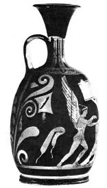 LEKYTHOS, SQUAT (SOUTH ITALIAN, CAMPANIAN, RED-FIGURE)
