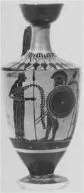 LEKYTHOS (ATHENIAN, BLACK-FIGURE)