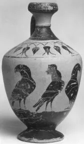 LEKYTHOS (ATHENIAN, BLACK-FIGURE)