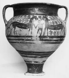 KRATER (MYCENEAN, SILHOUETTE)