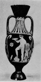 AMPHORISKOS (SOUTH ITALIAN, CAMPANIAN, RED-FIGURE)