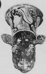 FIGURE VASE (SOUTH ITALIAN (?), RED-FIGURE)