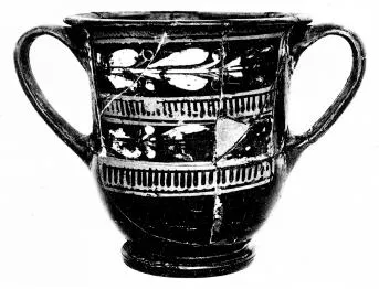 KANTHAROS (ATHENIAN, RED-FIGURE)